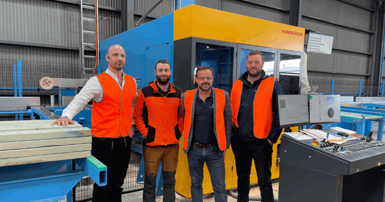 Hundegger Speed Cut 480 Saw.