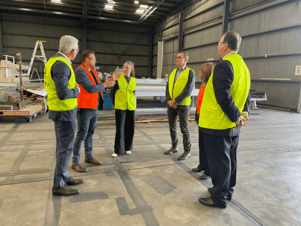 Minister John Carey Visits OFFSITE